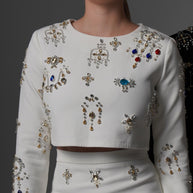 Alara Jewel Embroidered set