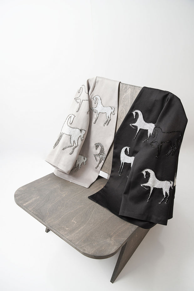 Black/White Cavalla Coat